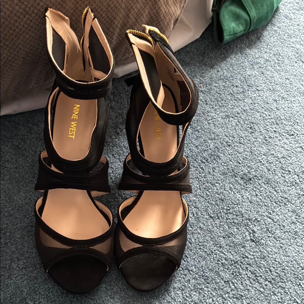 Nine West Black Women's Heels